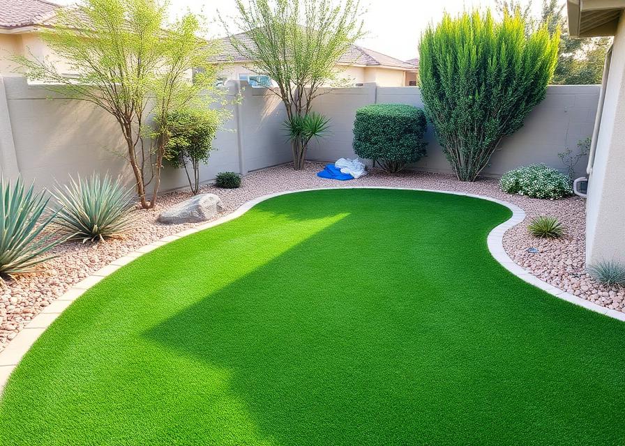 Backyard Transformation after