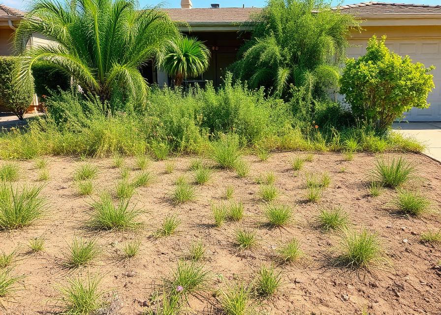 Front Yard Makeover before